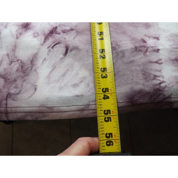 Woosea Maxi Dress Women's Large Purple/Pinkish/White Tie Dye Sleeveless - Picture 8 of 16